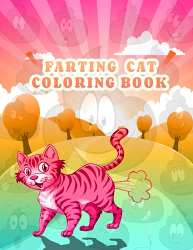 FARTING CAT COLORING BOOK: A Funny Gag Coloring Book for Adults of Quirky Cats Poop - A Perfect Cat Lover Gift for a Good Laugh, Relaxation and Stress Relief image 2