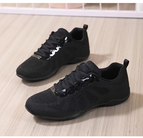 SECHRITE Girls White Cheerleading Cheer Shoes Womens Dance Sneakers Athletic Training Tennis Breathable Competition Walking Shoes2