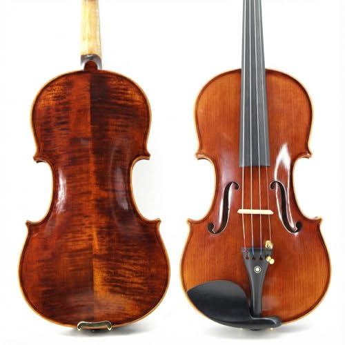 Vestibilità perfetta per ogni età: trovare la taglia giusta è fondamentale. La nostra collezione comprende il violino standard 4/4 full size (perfetto come modello per adulti per principianti o per adolescenti), il violino 3/4 per studenti in crescita, il violino 1/2 per le scuole medie e il violino piccolo (violino 1/4) per giovani principianti. Ci assicuriamo che tu ottenga la giusta misura per violino acustico per sessioni di pratica confortevoli.
