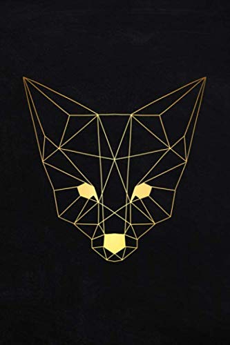Fox Notebook: 120 Pages 6 x 9 Inches Lined Paper