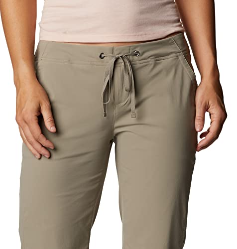Columbia Women's Anytime Outdoor Long Short Shorts, Tusk, 12X13 #TOP3