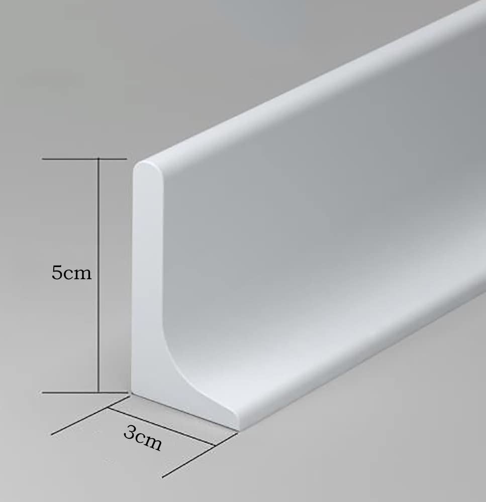 39 InShower Ber Strip Waterof Seal 8m314 InAntiWater Lima de color blanco Retent Solut para baño tect