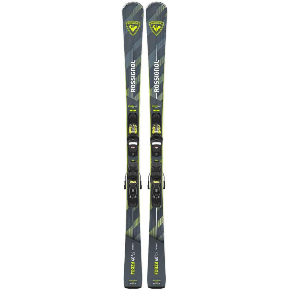 Rossignol – Pack de esquís Forza 40' Ca + fijaciones Xpress 11 Gw Gris Hombre – Talla 164 – Gris