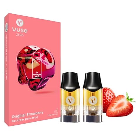 Vuse ePod 2 Strawberry Recargas Sin Nicotina Cover