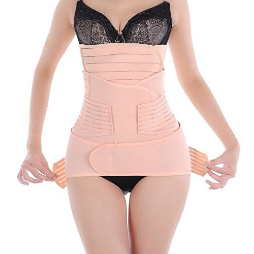 Healthcom 3 in 1 Postpartum Support Breathable Elastic Adjustable Postpartum Postnatal Recovery Support