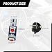 Damwot 74 Led Bulb Dash Lights Super Bright, T5 37 74 LED Bulb with Twist Lock Socket PC74 PC37, Dashboard Lights, Instrument Cluster Bulbs Kits,Pack of 20 (Red)