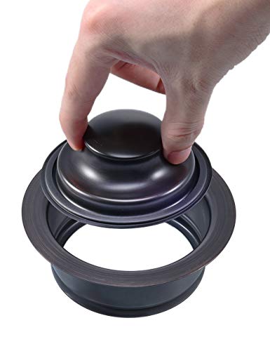 Kitchen Sink Flange Stopper ORB - Universal Garbage Disposal Plug for Fit 3-1/2 Inch Standard Sink Drain Hole, Sink Flange Replacement Accessories