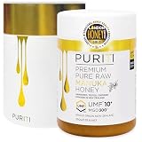 PURITI Manuka-Honig MGO 300+ / UMF 10+ | 100% reiner echter roher Manuka-Honig | 250g | geerntet, getestet, zertifiziert und verpackt in neuem