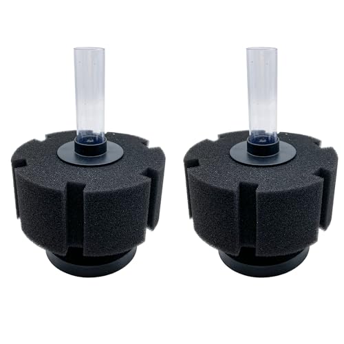 RedBeryl スポンジフィルター 水槽 投げ込み式 ろ過装置 (本体2個, RB2812)
