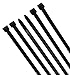 Extra Heavy Duty Zip Ties 26 Inch Long - 200 Lbs Strong UV Black Nylon Large Cable Wraps 50 Pack