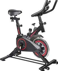 Bicicleta Ergométrica Bike Academia Spinning Silenciosa + Garrafa e Monitor Modelo Premium Pratito