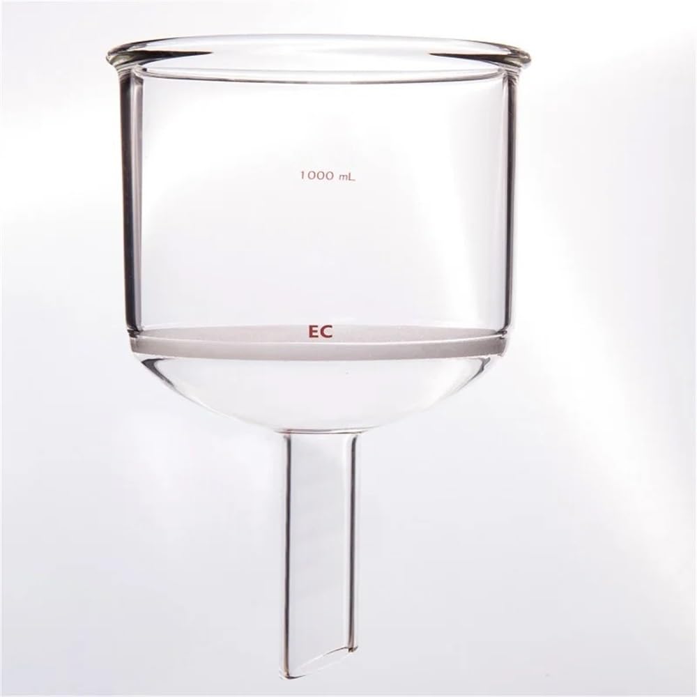 Vetreria da laboratorio Imbuto filtrante 350 ml-2000 ml con piastra di sabbia in vetro borosilicato F60(F609600M)
