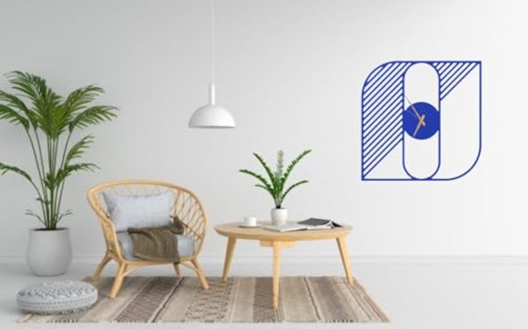 Designer Metal Wall Clock, Modern Unique Wall Watch for Home