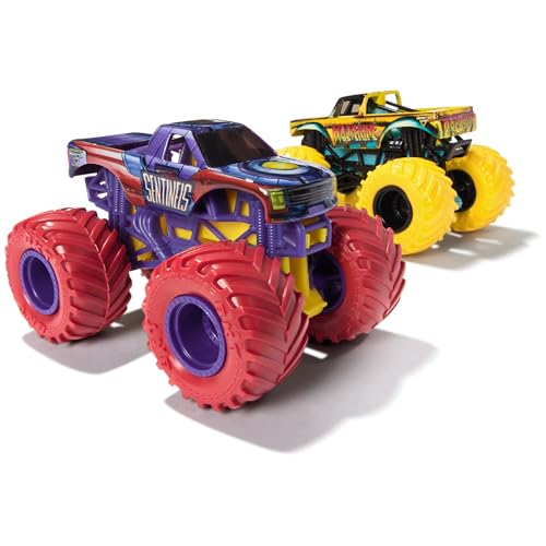 Image of Monster Jam Marvel The Sentinels vs Wolverine 1:64 Scale 2-Pack