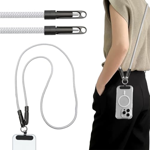 Image of Verilux PD 60W Lanyard Style Type C Cable Fast Charging, 3.3FT /1M Type C to C Cable with 480MBPS Data Cable C Type Fast Charging, C Type Charger Cable Nylon Braided for iPhone 16 /15, Galaxy S25 /S24