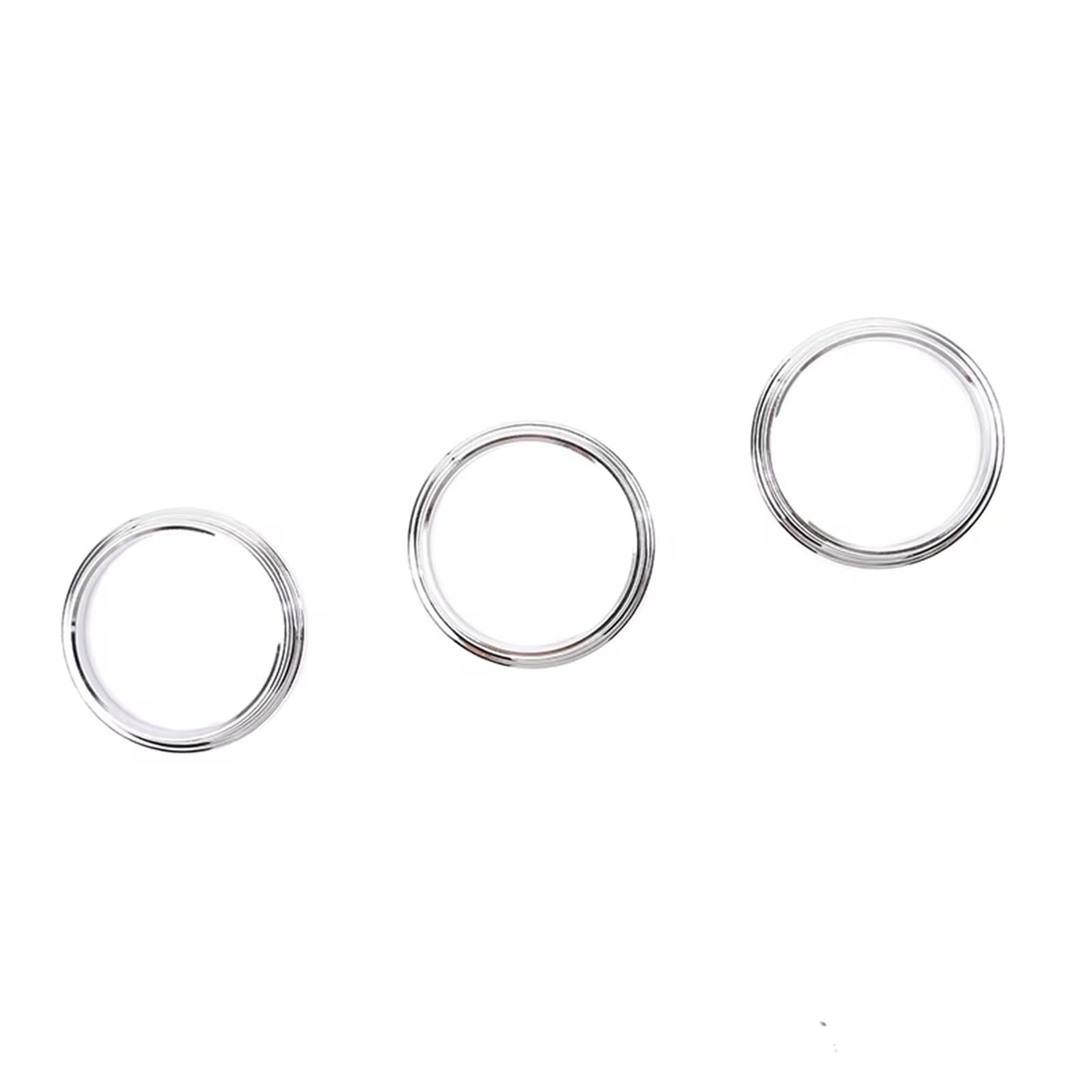 Compatible With Hummer For H3 2005 2006 2007 2008 2009 Car Air Conditioning Adjustment Knob Decoration Ring Trim Cover Accessories Car Interior Patrs
