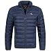 Produktbild Höhenhorn Balmhorn Herren Jacke Übergangsjacke Steppjacke mit Kapuze (L, Navy)