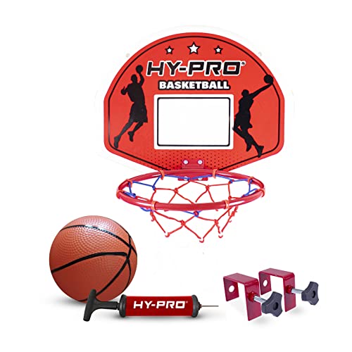 Red de Baloncesto Sobre la Puerta Hy-Pro para Espacios Reducidos Canasta Fácil de Instalar