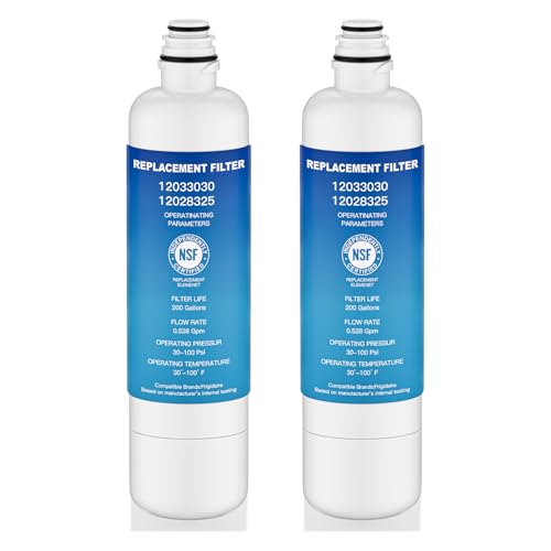 Replacement for Bosch Ultra Clarity Pro 12033030, 11032531, 11025825, 12028325, BORPLFTR55, WFC100MF, WFS200MF, B36CT80SNS, B36CL80ENS 2-Pack