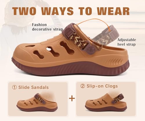 Image of KuaiLu Womens Classic Recovery Clogs Comfortable Walking Cushion Sandals for Women Relif Plantar Fasciitis Ladies Orthotic Arch Support Slip-on Mules, Adult Slip Resistant Shoes