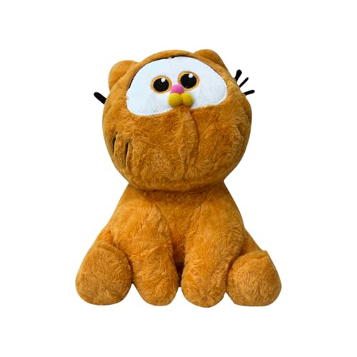 Image of ADORA Cute Orange Cat Soft Toy Plush - 25cm Stuffed Animal for Kids & Adults | Ultra-Soft & Huggable Kitty Plushie | Adorable Gift for Girls, Boys, and Cat Lovers | Kawaii Plush Toy for All Ages