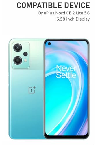 Image of HD Tempered Glass Screen Protector Compatible For OnePlus Nord CE 2 lite With Edge To Edge Coverage And Easy Installation Kit
