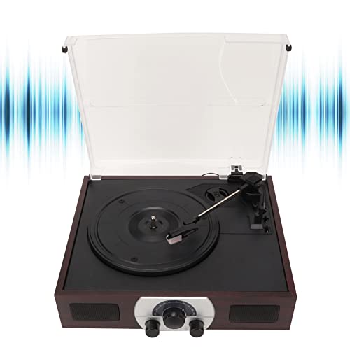 Tourne-Disque Vinyle, Belle Platine Vinyle LP 100-240V 3 Vitesses Haut-Parleur intégré Aiguille Rubis pour Vinyle 12… - Les Beatles, Paul McCartney, John Lennon, RIngo Starr, George Harrison Tourne-Disque Vinyle, Belle Platine Vinyle LP 100-240V 3 Vitesses Haut-Parleur intégré Aiguille Rubis pour Vinyle 12… – Image 4