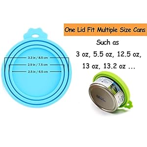 Silicone Food Storage Container Lids 4 Pack Universal Fit for Dog Cat Food Cans Airtight Bpa Free Dishwasher Safe  Cucciolini Doodles Silicone food storage container lids 4 pack universal fit for dog cat food cans airtight bpa free dishwasher safe   cucciolini doodles