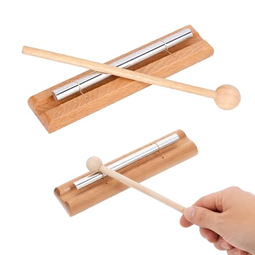 Energie-Klangstab Perkussions-Windspiel Hölzernes Klangstab Klangturm Perkussionstrio Monophones Meditationsinstrument Geeignet Für Gebet Yoga Heilung Unterricht Usw