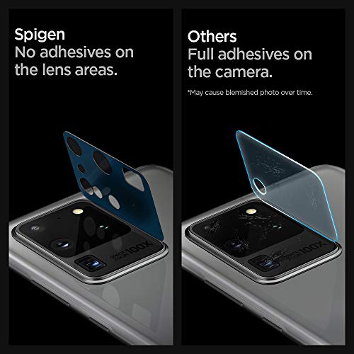 Image of Spigen Optik Camera Lens Protector for Galaxy S20 Ultra - 2 Pack