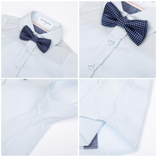 Image of Mud Kingdom Little Boys Dress Shirts Short Sleeve Cute Summer