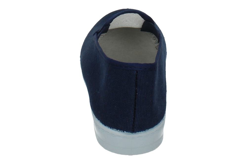 MADE IN SPAIN 300 Zapatilla de Lona Azul para Hombre, Fabricadas en España Hombre Zapatillas