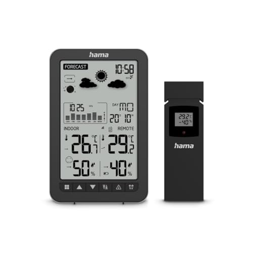 Station météo Ko Samui réveil radio et sonde extérieure pour un climat maîtrisé