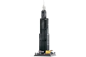 Inspiring Chicago Willis Tower Building Blocks Architecture Set