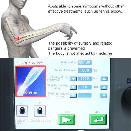 Máquina profesional de terapia por ondas de choque, máquina electromagnética para disfunción eréctil y alivio del dolor muscular corporal miniatura 2