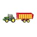 Produktbild SIKU 1650, Traktor mit Silagewagen, Metall/Kunststoff, Multicolor, Öffenbare Heckklappe