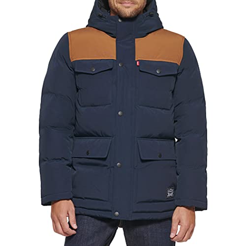 Image of Levi's Men's Arctic Cloth Quilted Performance Parka