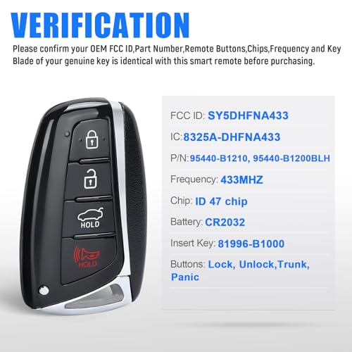 Mando de proximidad Hyundai Genesis para un acceso cómodo sin llaves 2