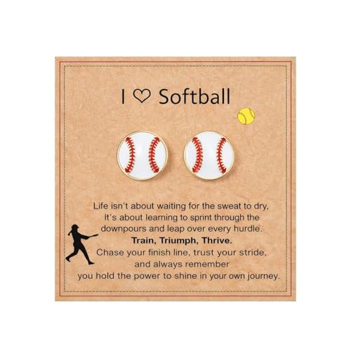 Baseball Earrings for Women Baseball Mom Essentials Accessories Gifts Lightweight Game Day Team Sports Earrings Jewelry Party Favors Shirts Women