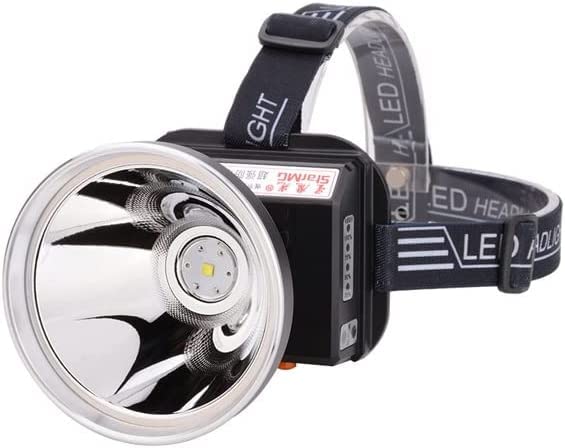 Lampe frontale LED longue portée idéale pour la pêche en plein air la nuit