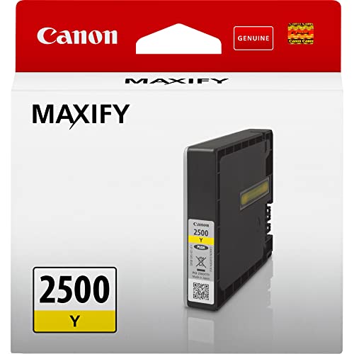 Canon PGI-2500 cartouche jaune pour resoudre les problemes de couleur terne