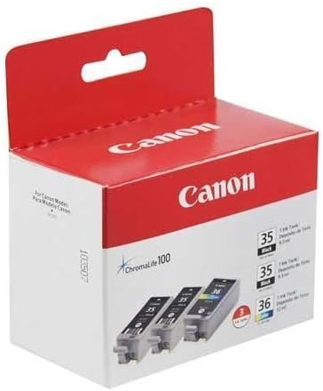 Canon (PGI-35, CLI-36) iP100 Ink Value Pack (Includes 2 of 1509B002 & 1 of 15...