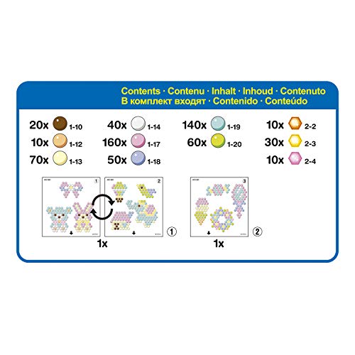 Aquabeads 31504 Pastel Fancy Set - Arts and Crafts Bead Activity Toy, Multicolor - Image 3