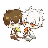 13 cm x 11,2 cm für GINTAMA Auto Aufkleber wasserdicht Aufkleber Vinyl Material Reparatur Aufkleber Okklusion