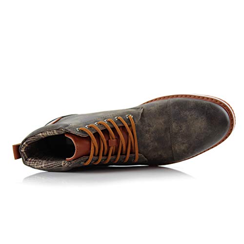 Image of Ferro Aldo Men's Chukka Sneaker Boot | Casual Cap Toe Ankle Boot Hybrid with Lightweight Sole |
