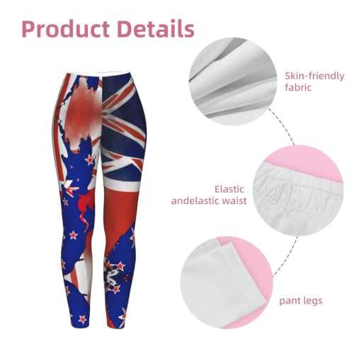 Pantalones de yoga de Nueva Zelanda Map04 para mujer 6