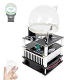 MiBoce Anillos De Xenón Luminiscentes De Plasma De Bricolaje De 3,5 Pulgadas, Bola De Accionamiento De Anillo De Plasma De Circuito Toroide, Visualización Científica, para Decoración De Fiestas