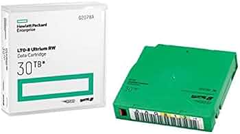 5本　Hewlett Packard Enterprise LTO-8 30TB Amazon.com: Hewlett Packard Enterprise LTO8 12TB/30TB Data