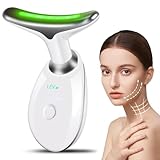 GINLVNDA Skin Beauty Device for Face and Neck, Professional Anti-Wrinkles Massager(White)