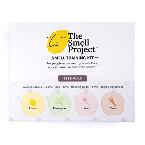The Smell Project Smell Training Kit - Essentials - Olfactory Training Kit with 10ml Real Essential Oils - Smell Therapy for Smell Loss